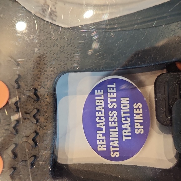 NWT Yukon Charlie's SlipNots Traction Soles 2 pair pack M sz 6-12, W 7-13 - Picture 6 of 11